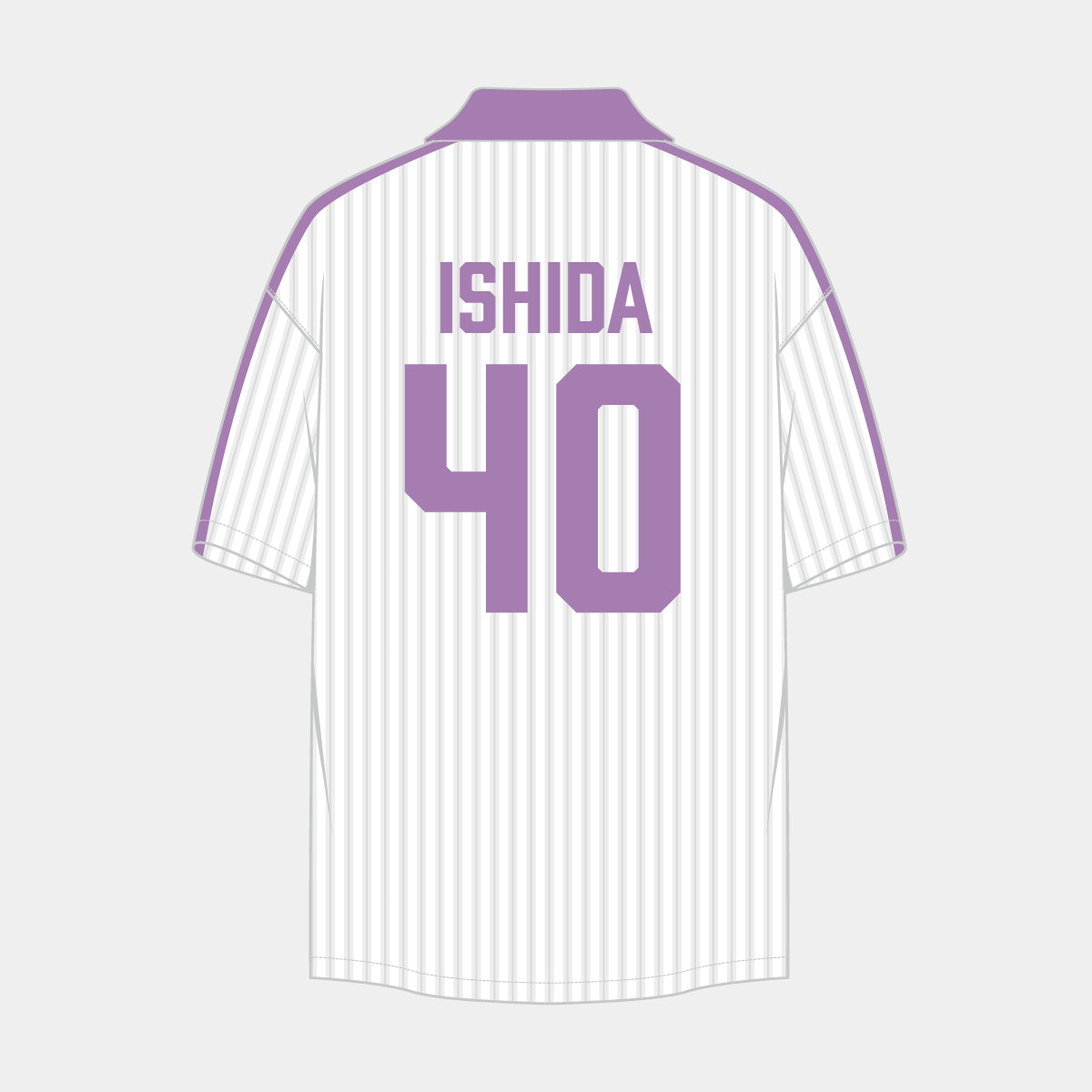背番号ネームサッカーシャツ